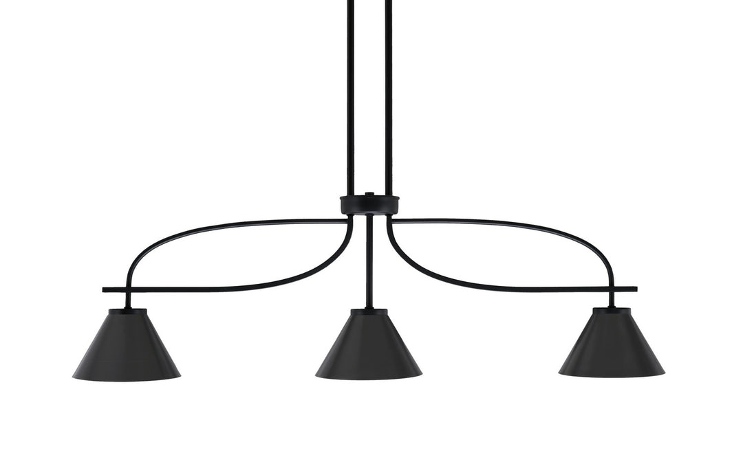 Toltec Cavella 3936-MB-421-MB Pendant Light - Matte Black