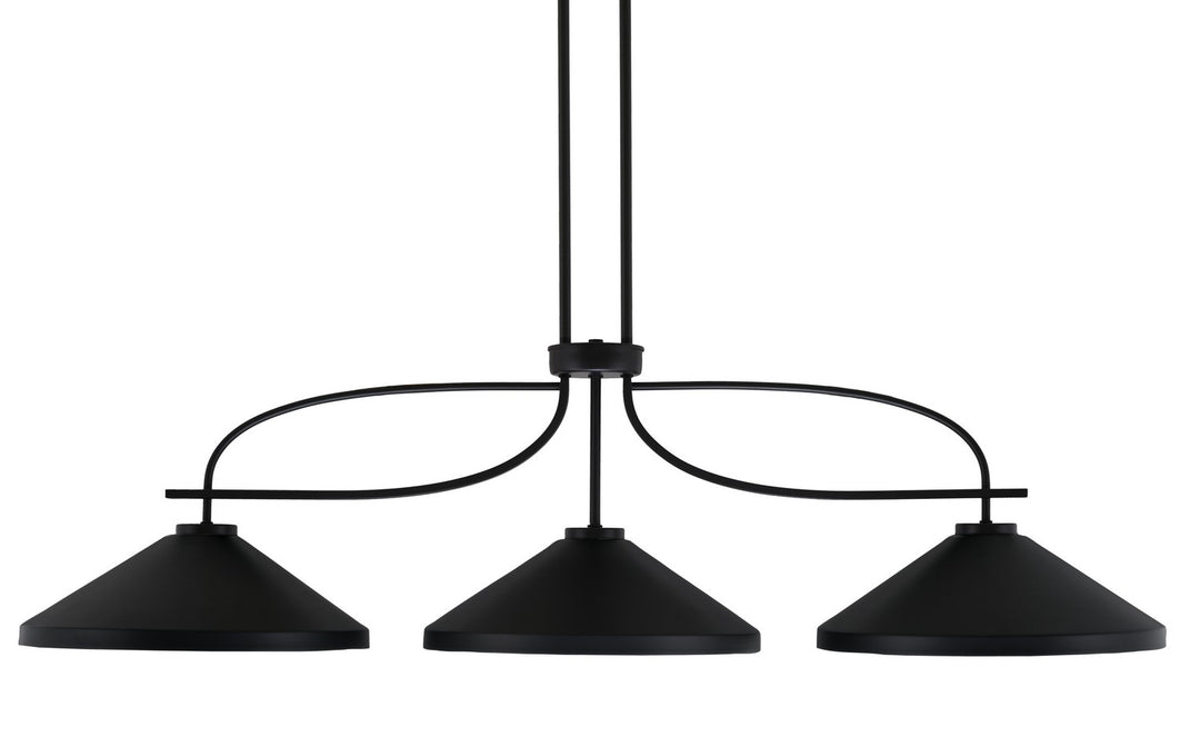Toltec Cavella 3936-MB-424 Pendant Light - Matte Black