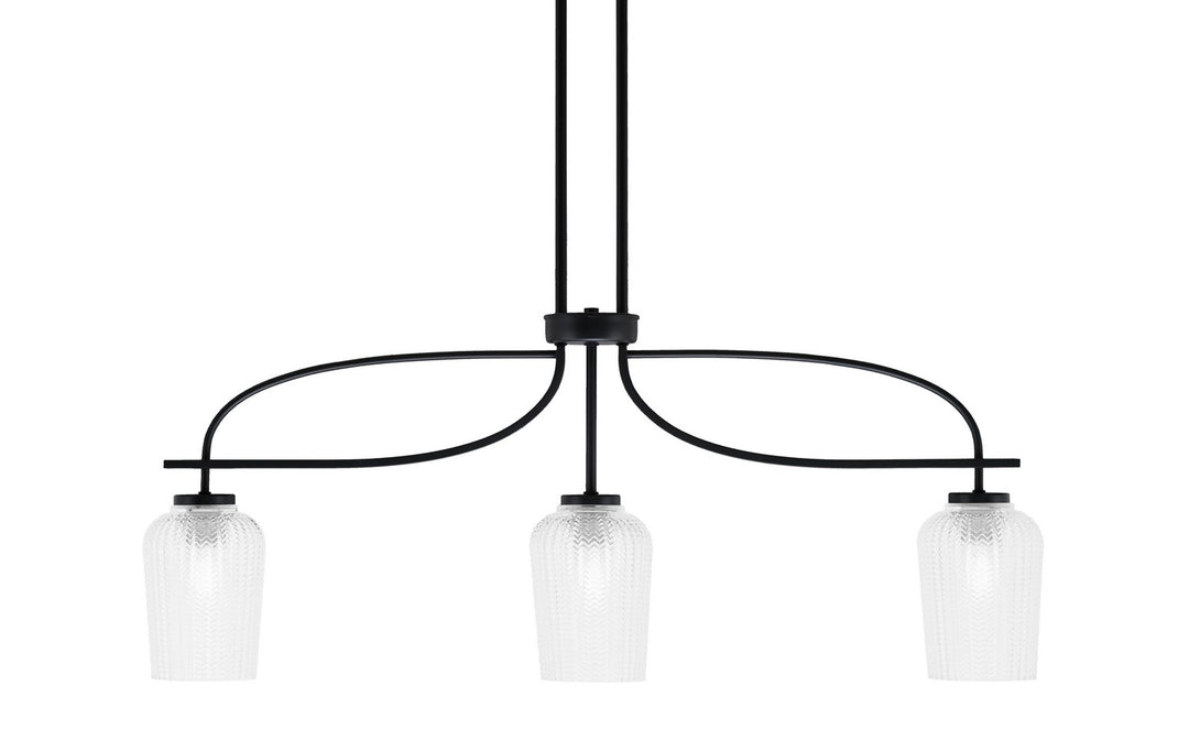 Toltec Cavella 3936-MB-4250 Pendant Light - Matte Black