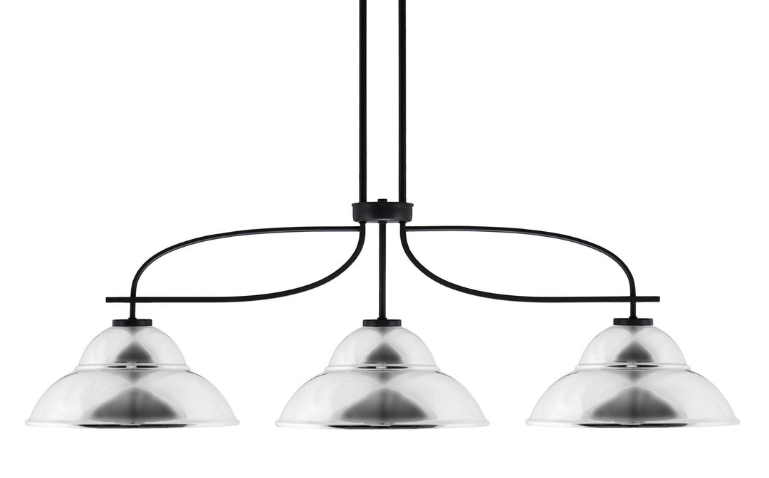 Toltec Cavella 3936-MB-428-CH Pendant Light - Matte Black