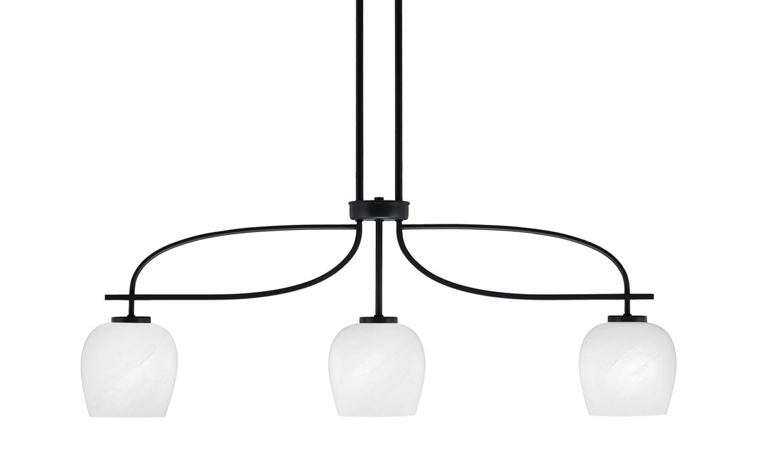 Toltec Cavella 3936-MB-4811 Pendant Light - Matte Black