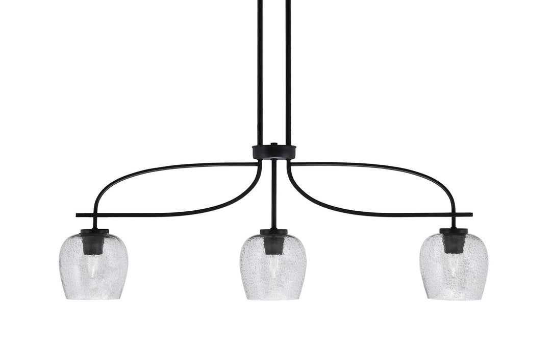 Toltec Cavella 3936-MB-4812 Pendant Light - Matte Black