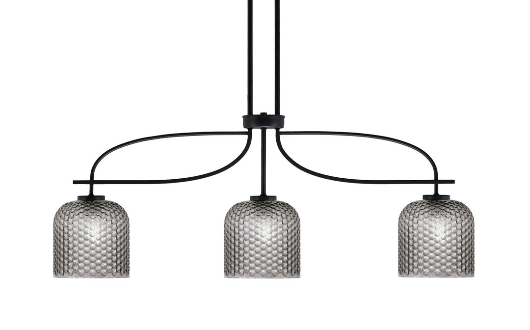 Toltec Cavella 3936-MB-4912 Pendant Light - Matte Black