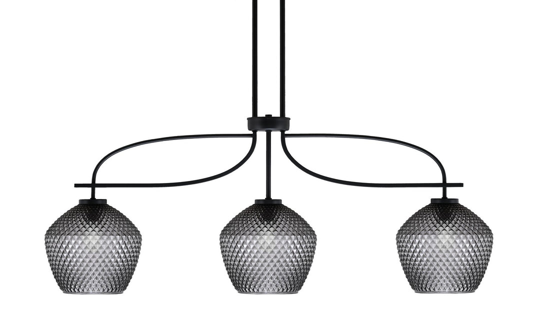 Toltec Cavella 3936-MB-4922 Pendant Light - Matte Black