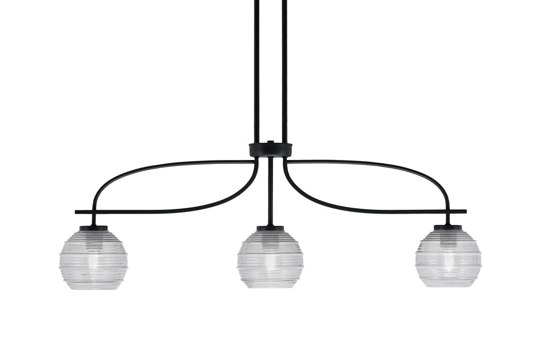 Toltec Cavella 3936-MB-5110 Pendant Light - Matte Black