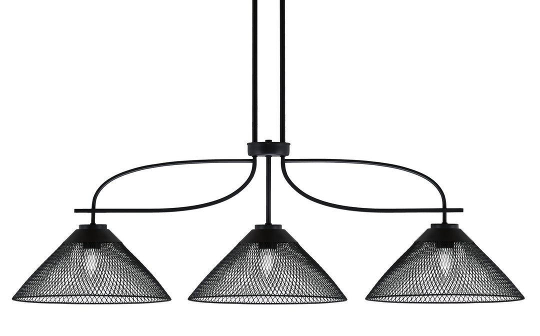 Toltec Cavella 3936-MB-808 Pendant Light - Matte Black