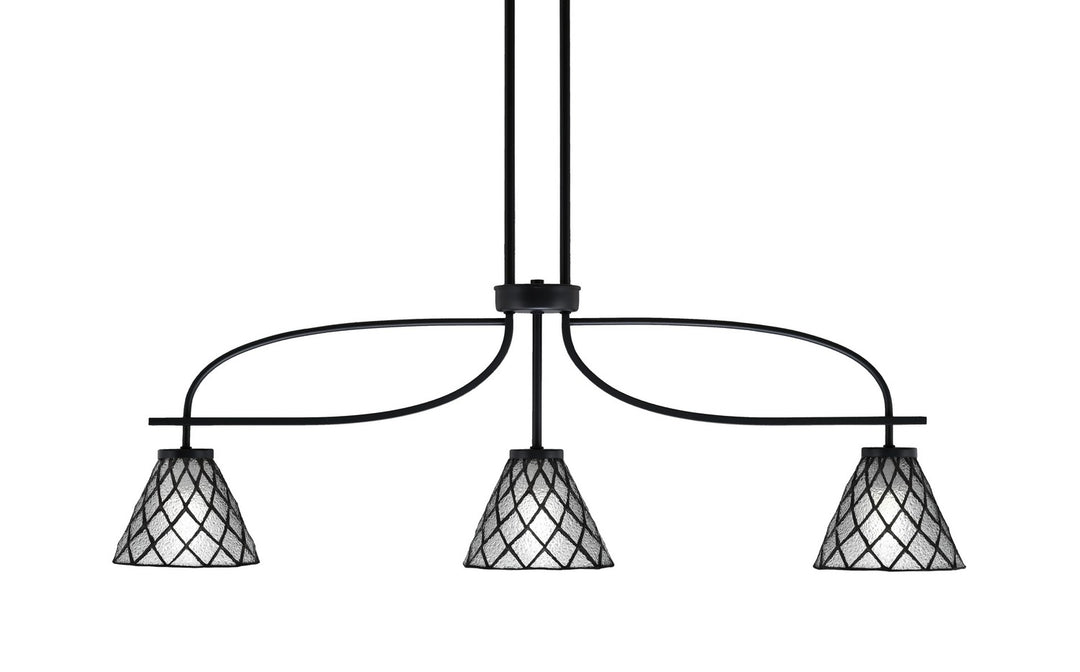 Toltec Cavella 3936-MB-9185 Pendant Light - Matte Black