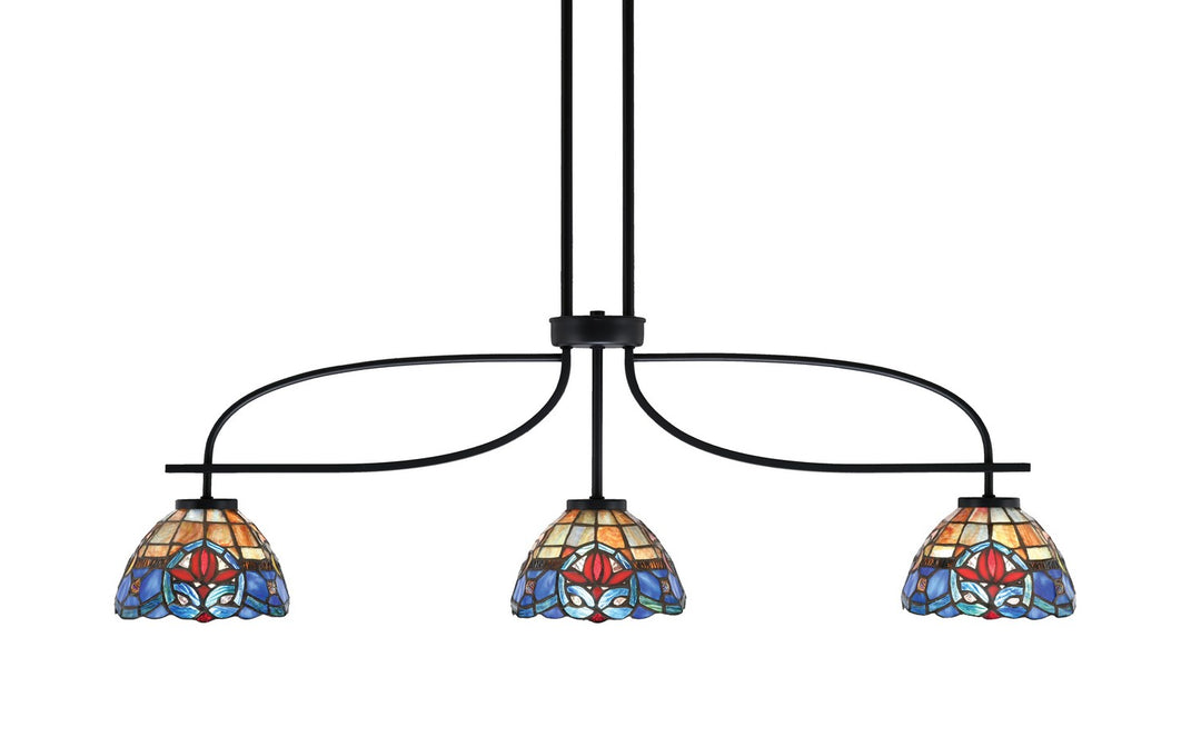 Toltec Cavella 3936-MB-9355 Pendant Light - Matte Black