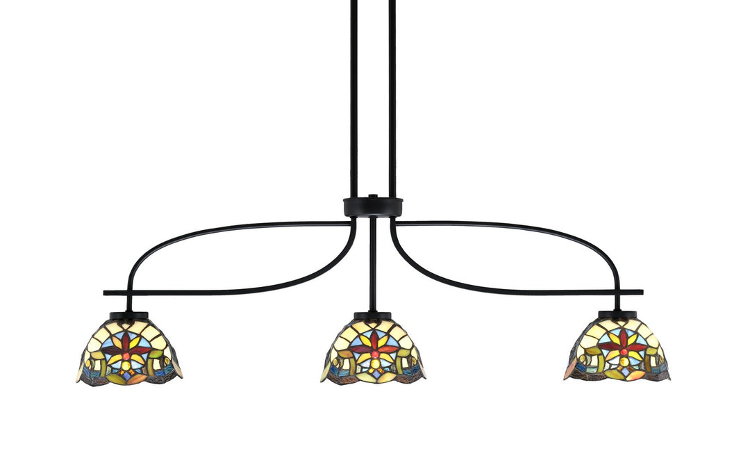 Toltec Cavella 3936-MB-9365 Pendant Light - Matte Black