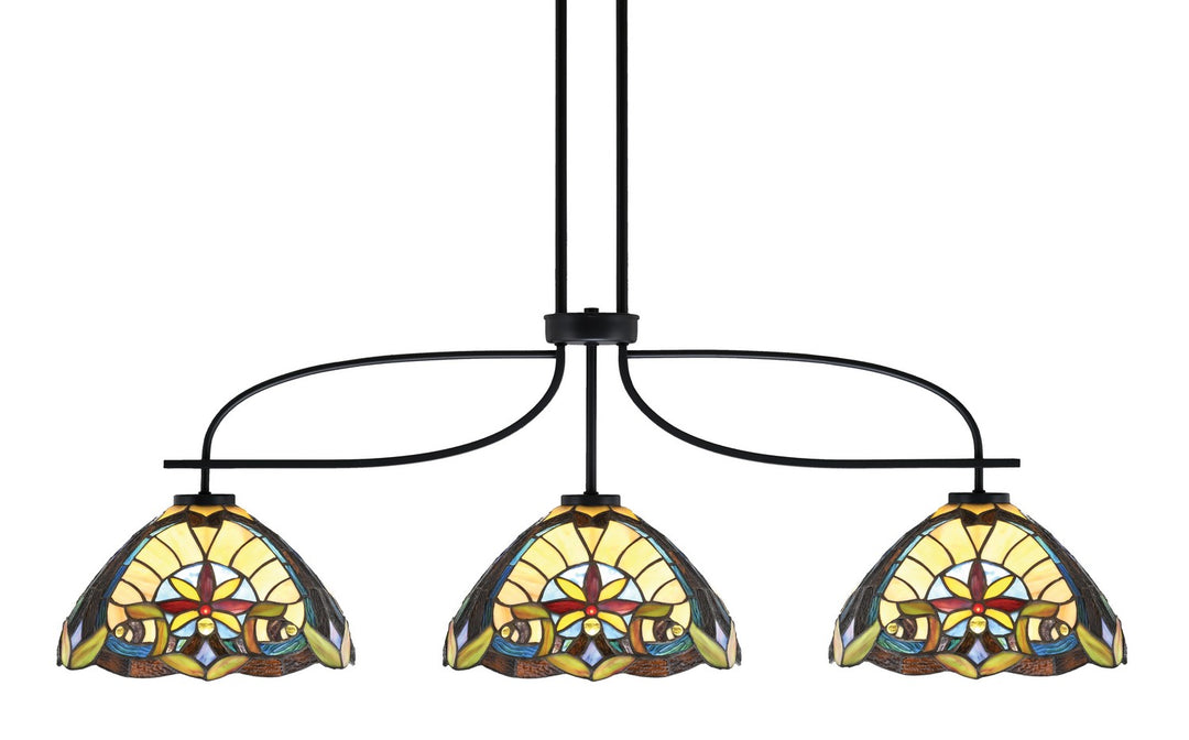 Toltec Cavella 3936-MB-9369 Pendant Light - Matte Black