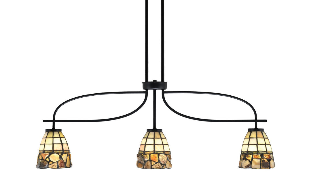 Toltec Cavella 3936-MB-9735 Pendant Light - Matte Black