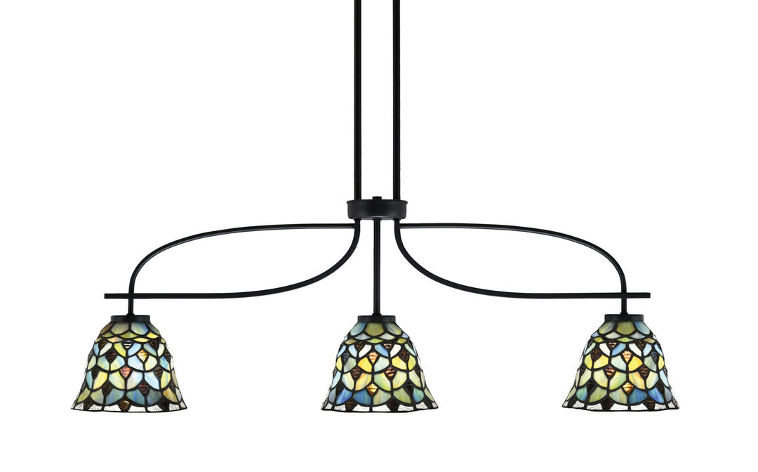 Toltec Cavella 3936-MB-9965 Pendant Light - Matte Black