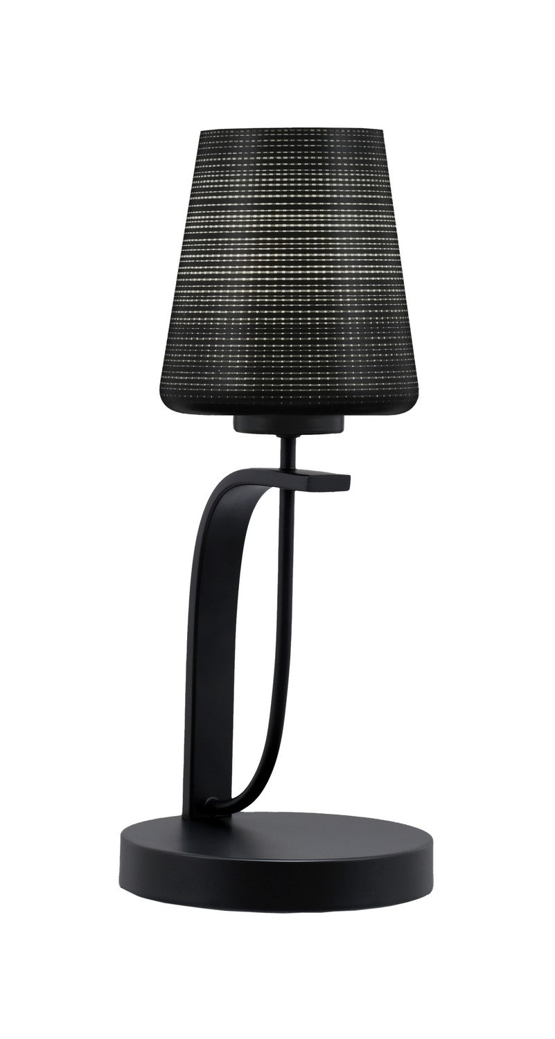 Toltec Lighting 39-MB-4039 Modern Cavella Lamp Matte Black