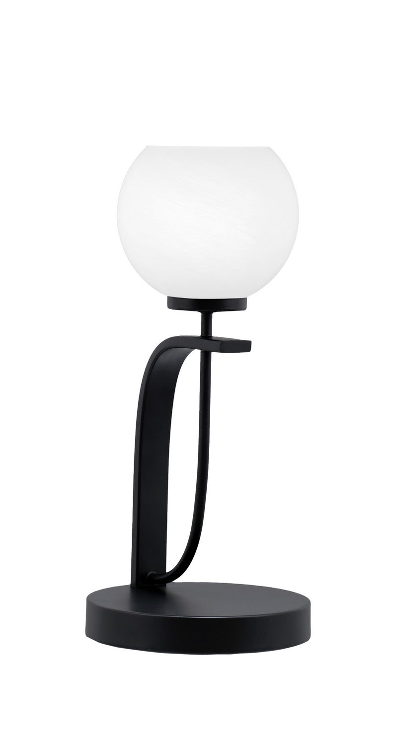 Toltec Lighting 39-MB-4101 Modern Cavella Lamp Matte Black