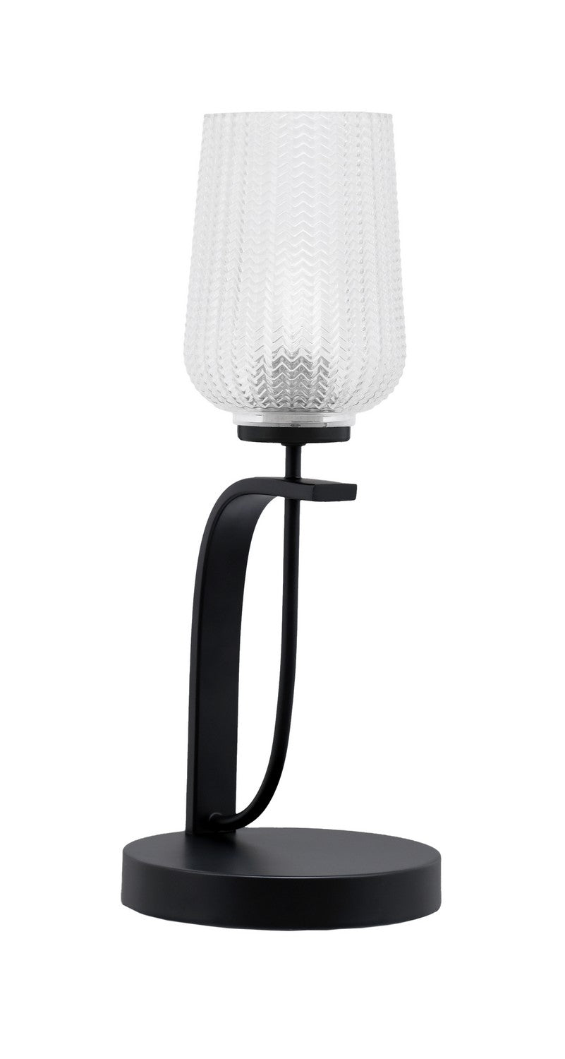 Toltec Lighting 39-MB-4250 Modern Cavella Lamp Matte Black
