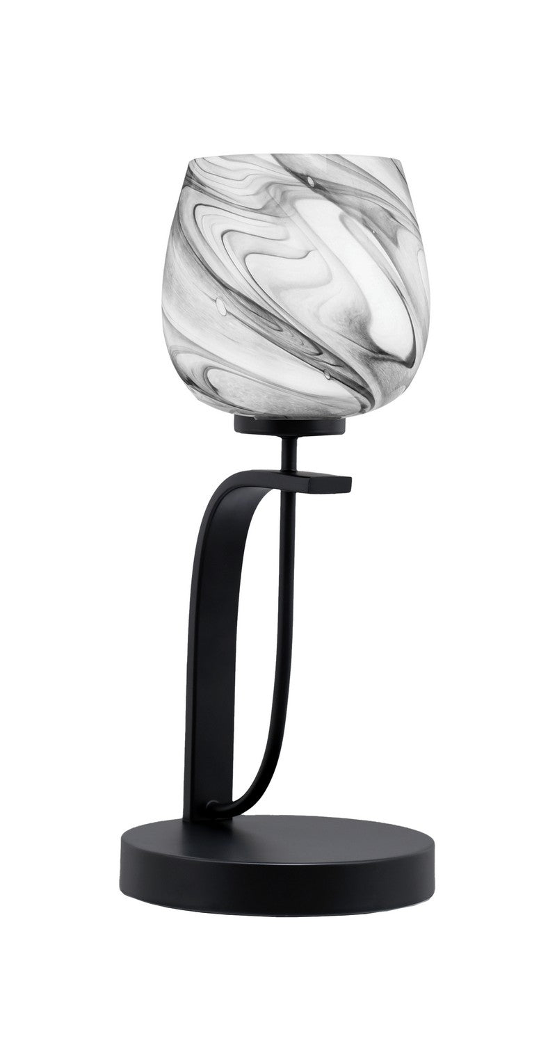 Toltec Lighting 39-MB-4819 Modern Cavella Lamp Matte Black