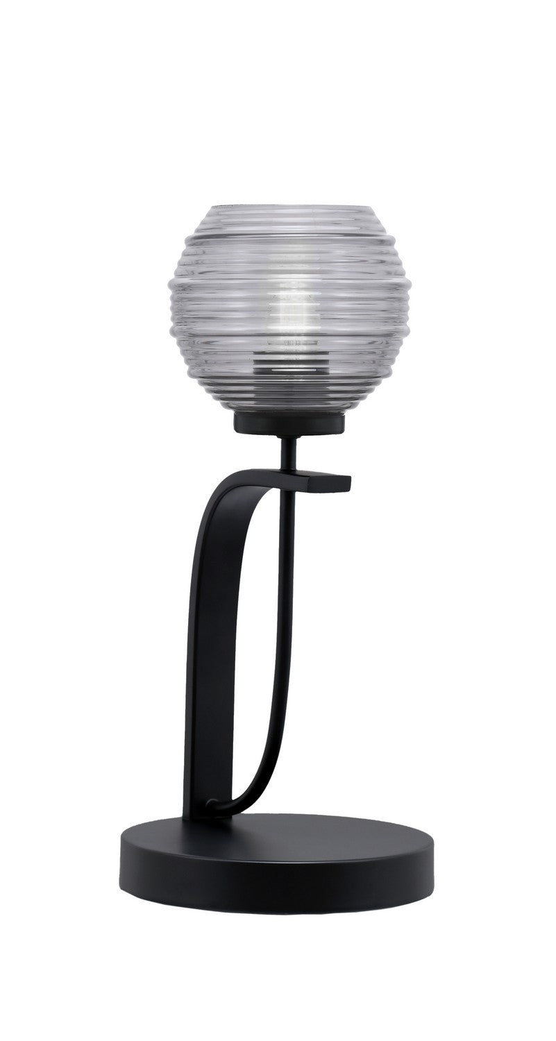 Toltec Lighting 39-MB-5112 Modern Cavella Lamp Matte Black