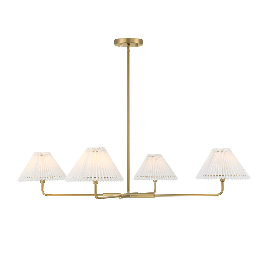 Meridian M100121NB Pendant Light - Natural Brass