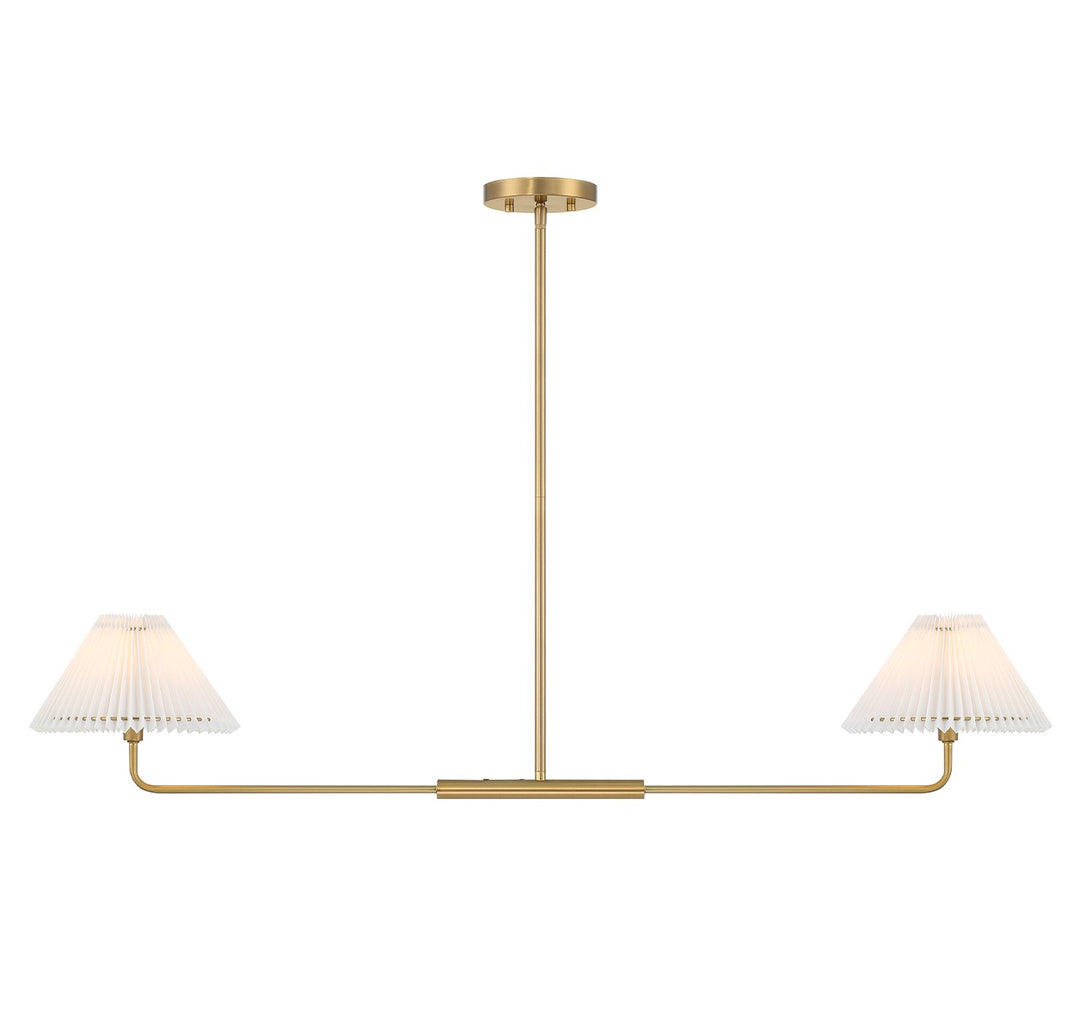 Meridian M100122NB Pendant Light - Natural Brass