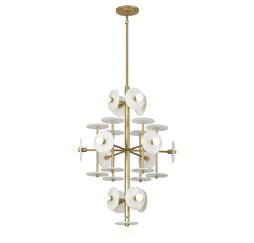 Savoy House Amani 1-1592-15-38 Chandelier Light - Royal Gold