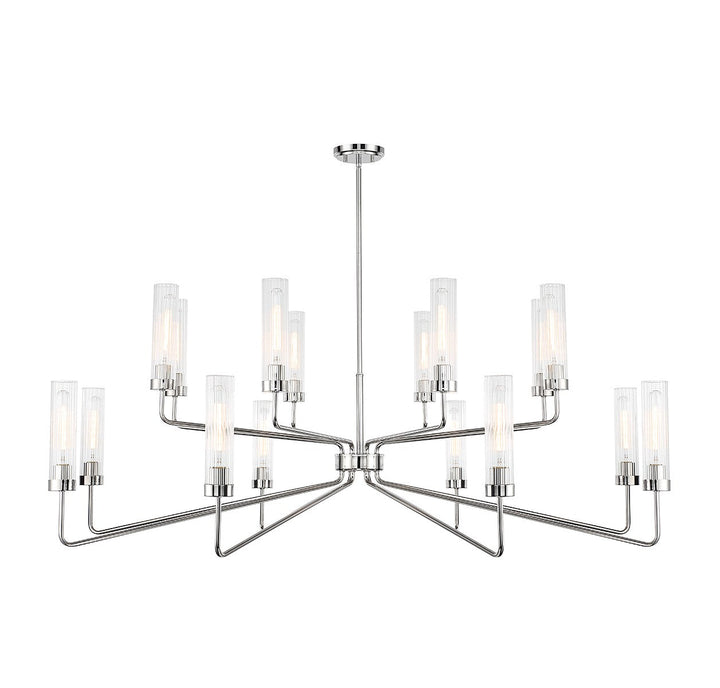 Savoy House Baker 1-8862-16-109 Chandelier Light - Polished Nickel