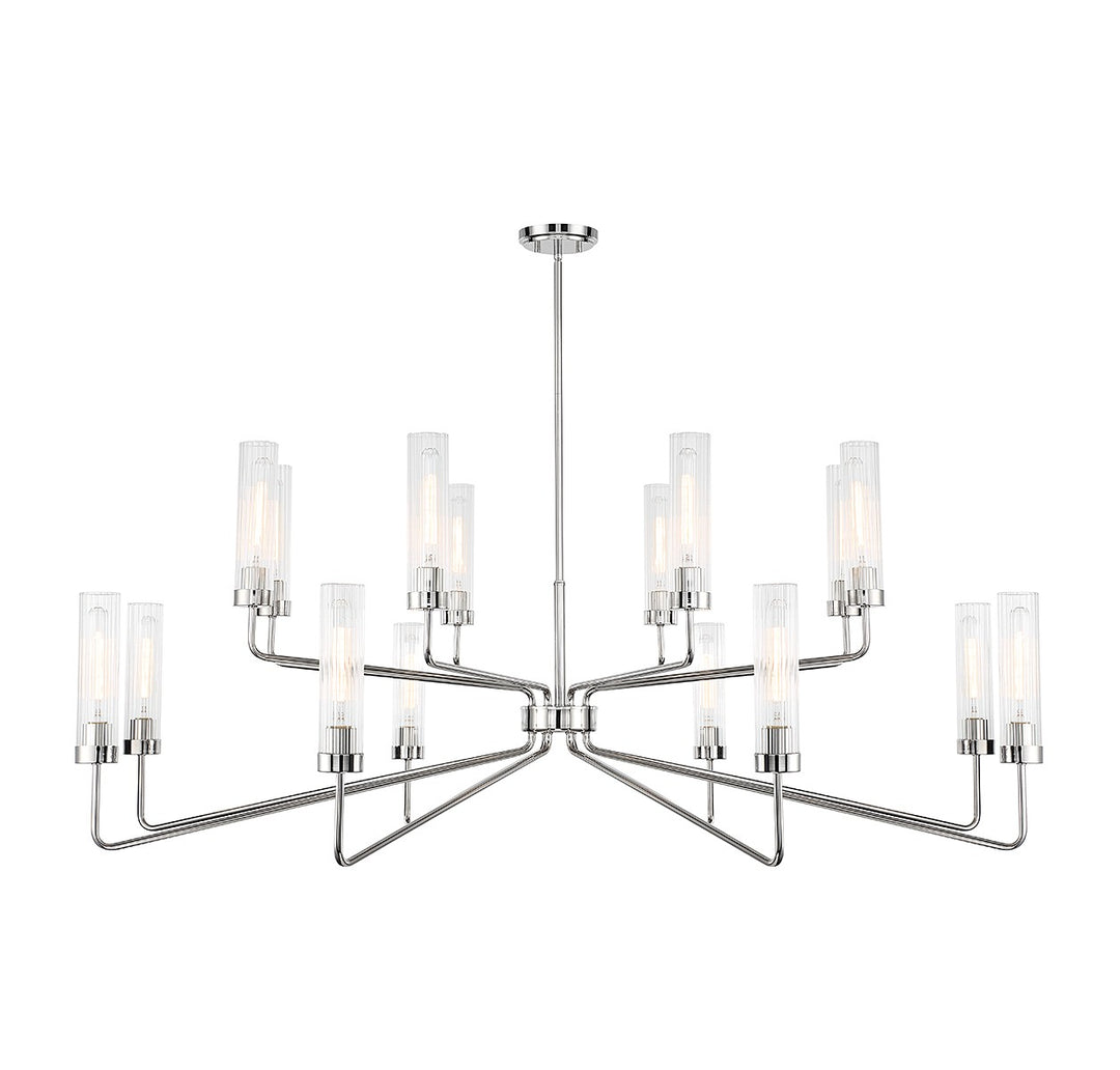 Savoy House Baker 1-8862-16-109 Chandelier Light - Polished Nickel