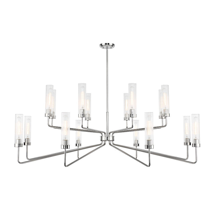 Savoy House Baker 1-8862-16-109 Chandelier Light - Polished Nickel