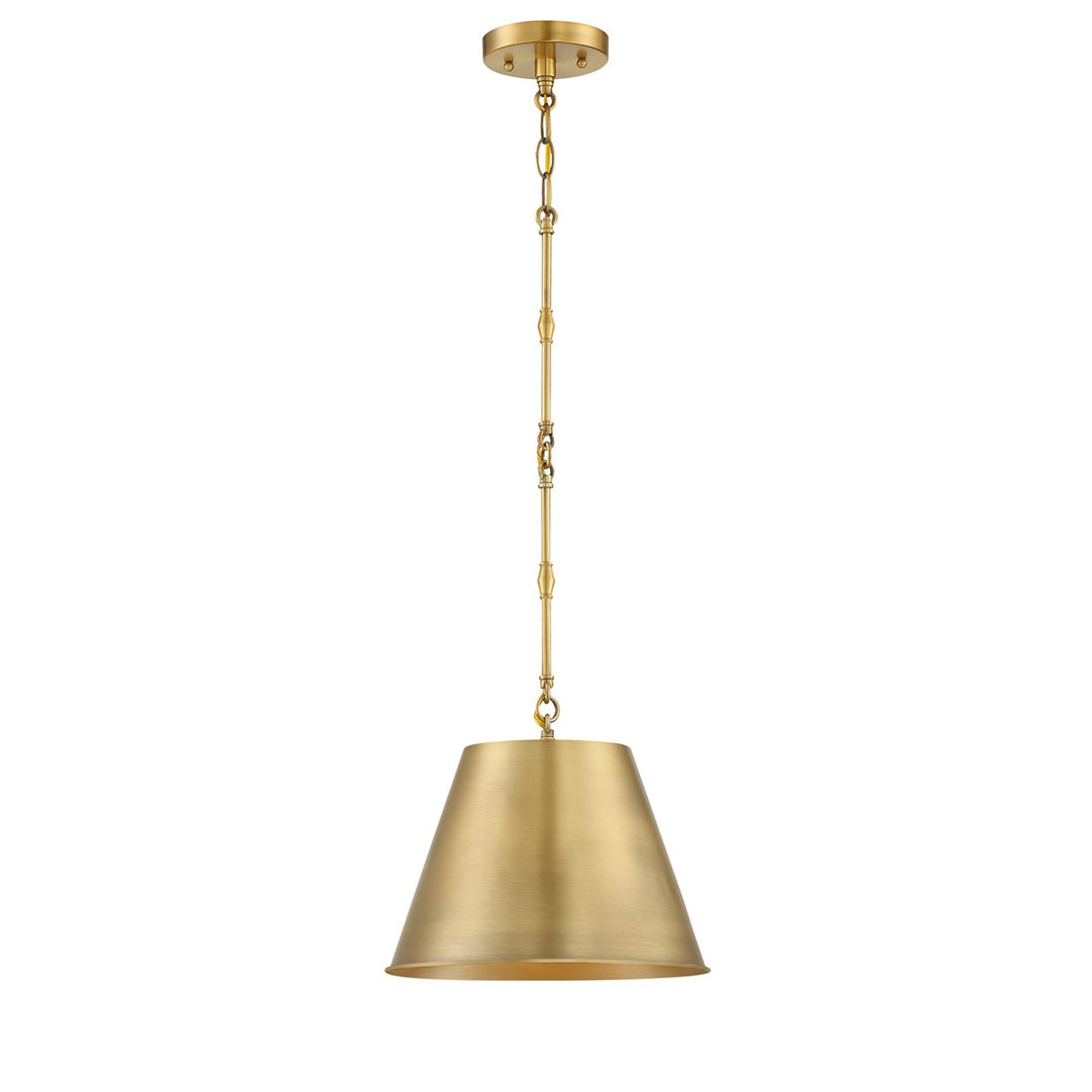 Savoy House Alden 7-232-1-322 Pendant Light - Warm Brass