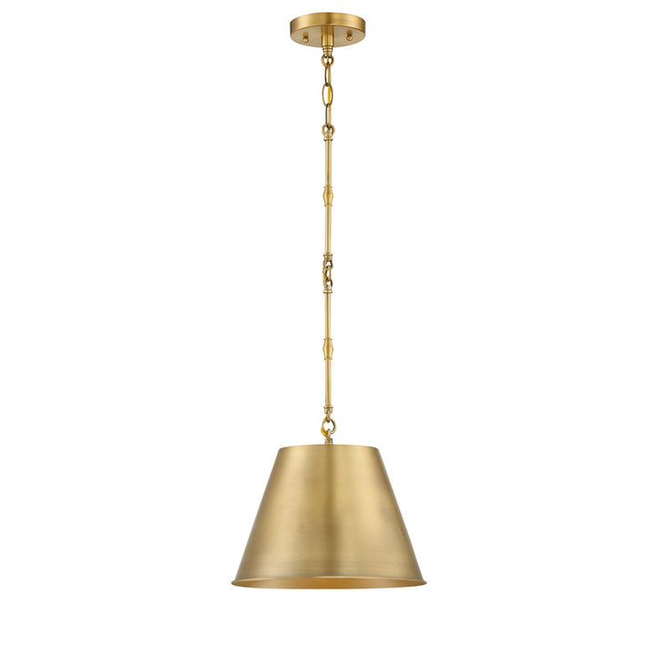 Savoy House Alden 7-232-1-322 Pendant Light - Warm Brass