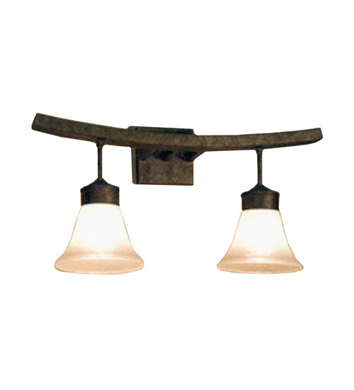 Meyda Tiffany Leya 135433 Bath Vanity Light 24 in. wide - Craftsman Brown