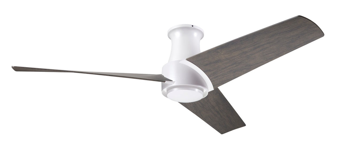 Modern Fan Company Ambit Flush DC AMB-FM-MW-56-GY-NL-CC Ceiling Fan -