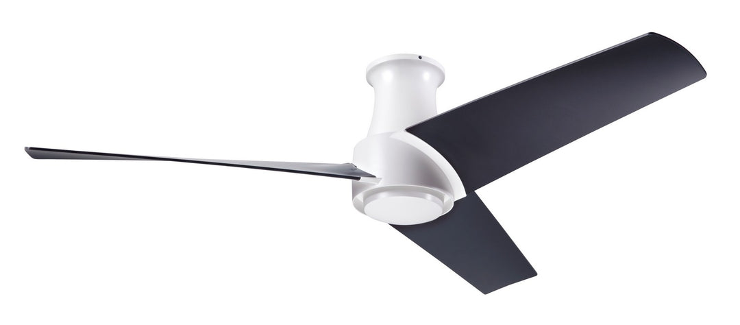 Modern Fan Company Ambit Flush DC AMB-FM-MW-56-MB-NL-CC Ceiling Fan -