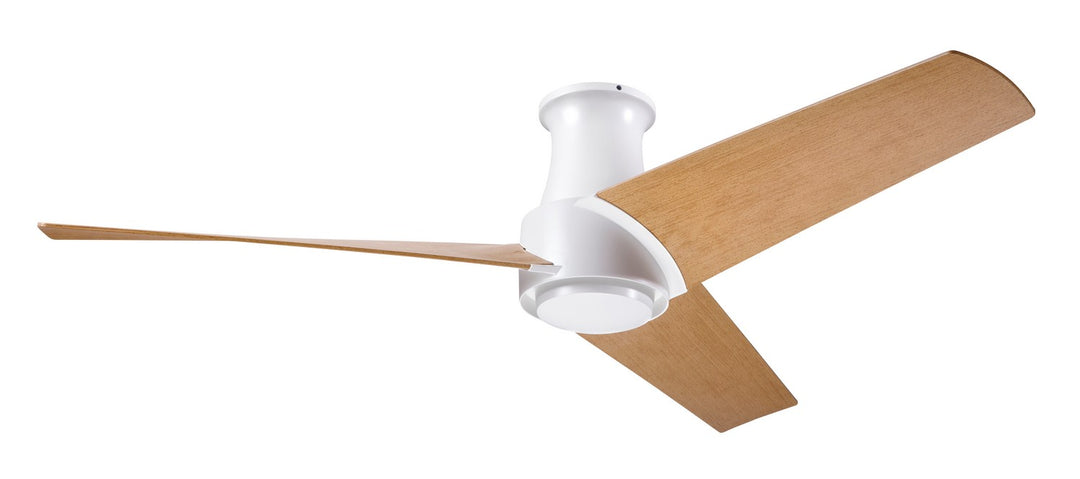 Modern Fan Company Ambit Flush DC AMB-FM-MW-56-MP-NL-RC Ceiling Fan -