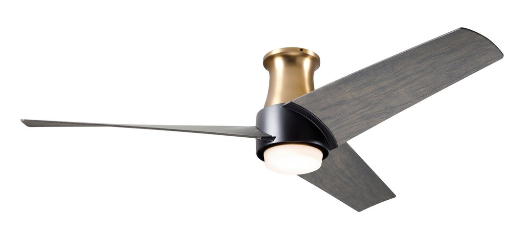 Modern Fan Company Ambit Flush DC AMB-FM-SBMB-56-GY-870-CC Ceiling Fan -