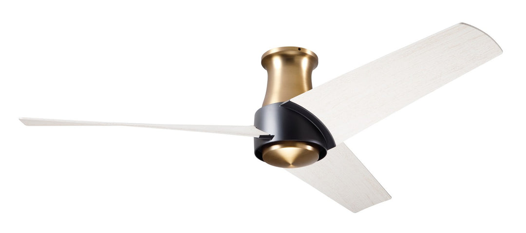 Modern Fan Company Ambit Flush DC AMB-FM-SBMB-56-WW-NL-WC Ceiling Fan -