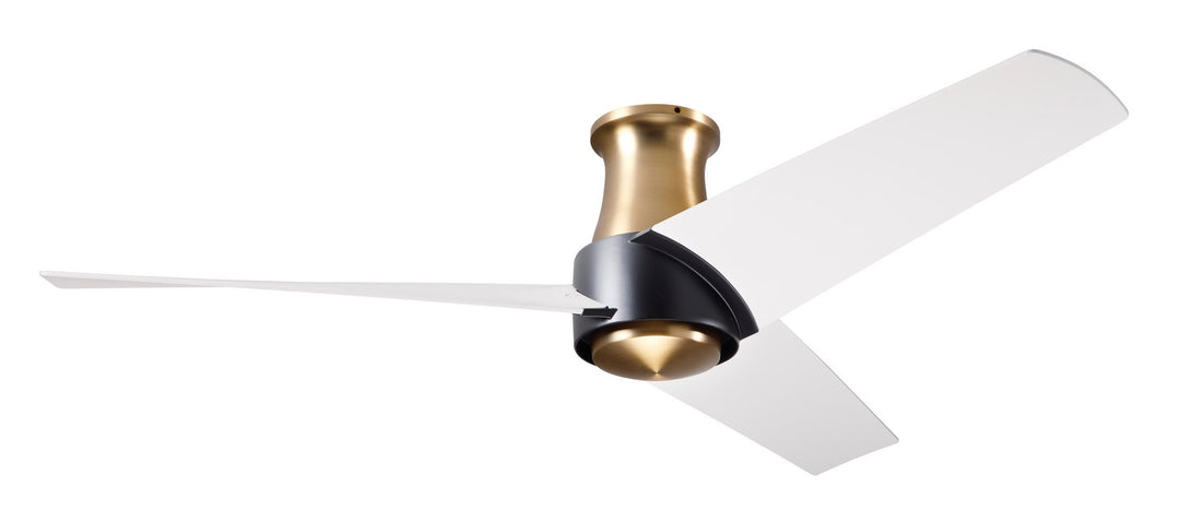 Modern Fan Company Ambit Flush DC AMB-FM-SBMB-56-MW-NL-WC Ceiling Fan -