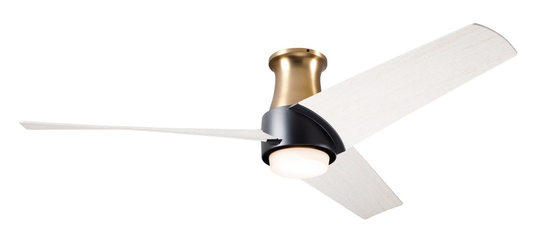 Modern Fan Company Ambit Flush DC AMB-FM-SBMB-56-WW-870-CC Ceiling Fan -