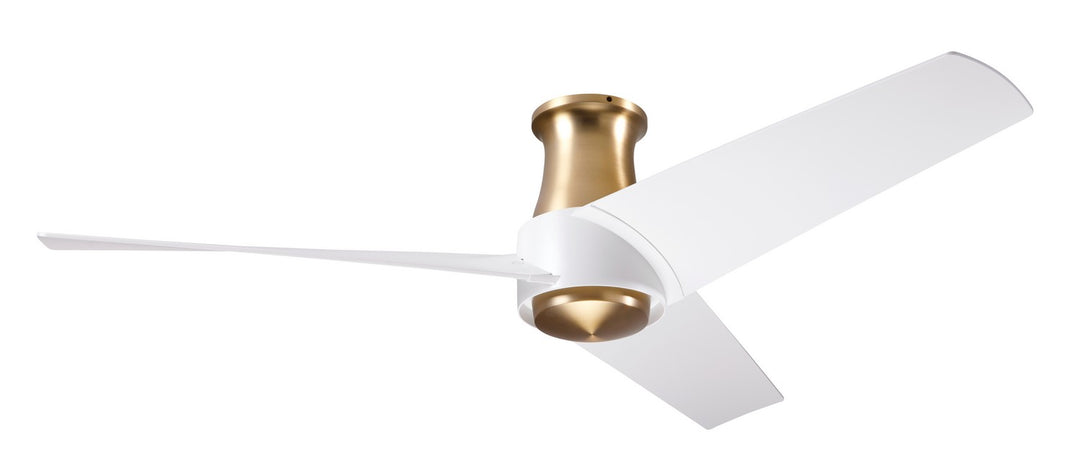 Modern Fan Company Ambit Flush DC AMB-FM-SBMW-56-MW-NL-CC Ceiling Fan -