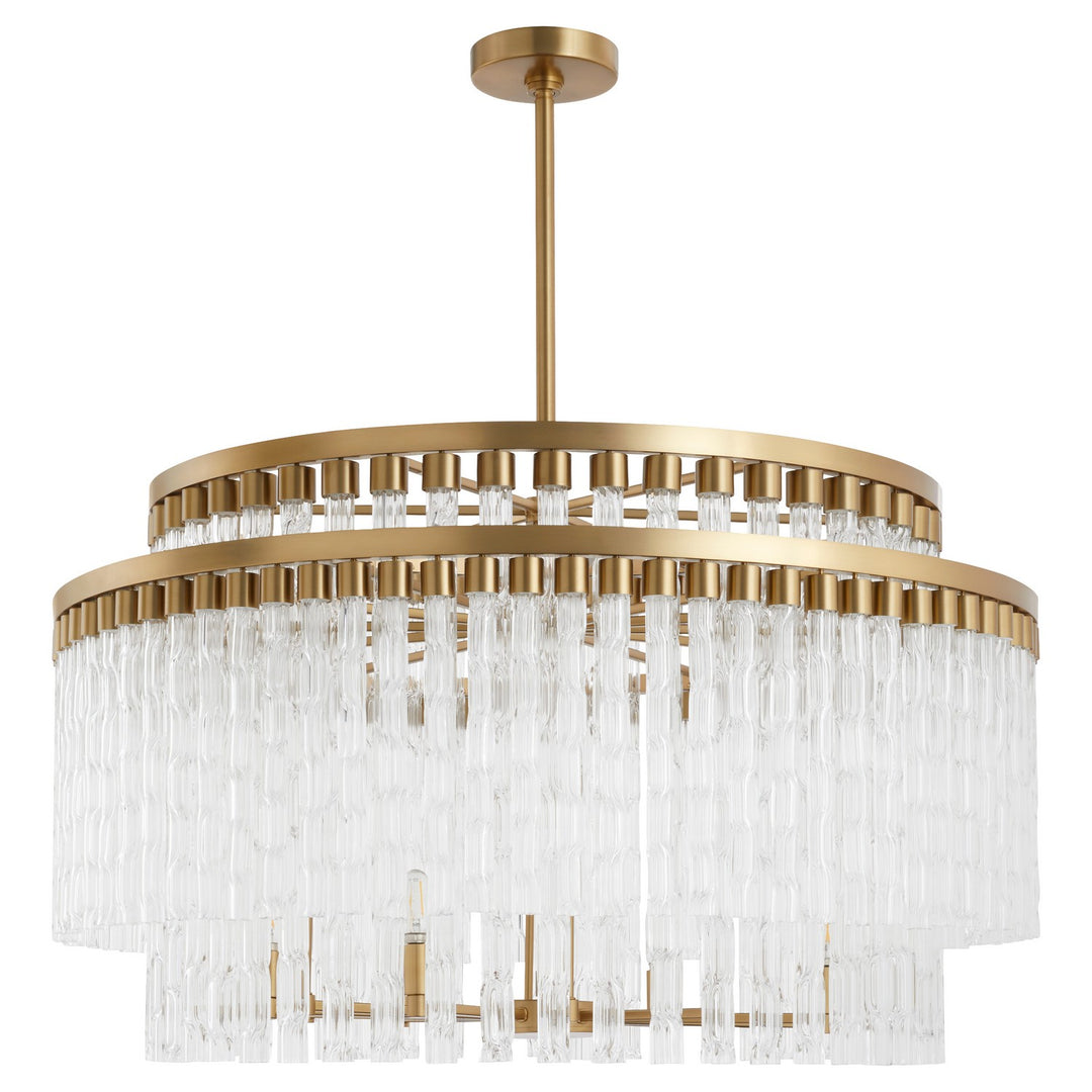 Cyan Design Nobel 11628 Chandelier Light - Aged Brass