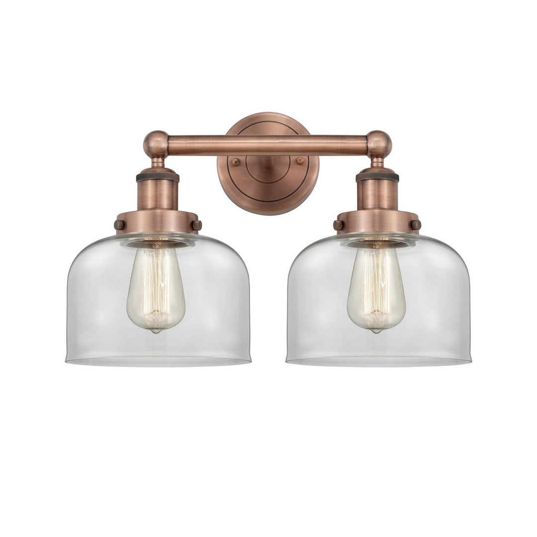 Innovations Edison 616-2W-AC-G72 Bath Vanity Light 16 in. wide - Antique Copper