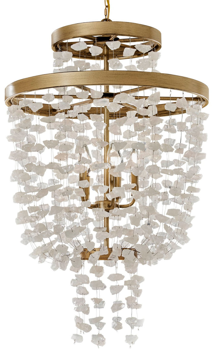 Metropolitan Stonybrook, A Robin Baron Design N6895-898 Chandelier Light - Havana Gold