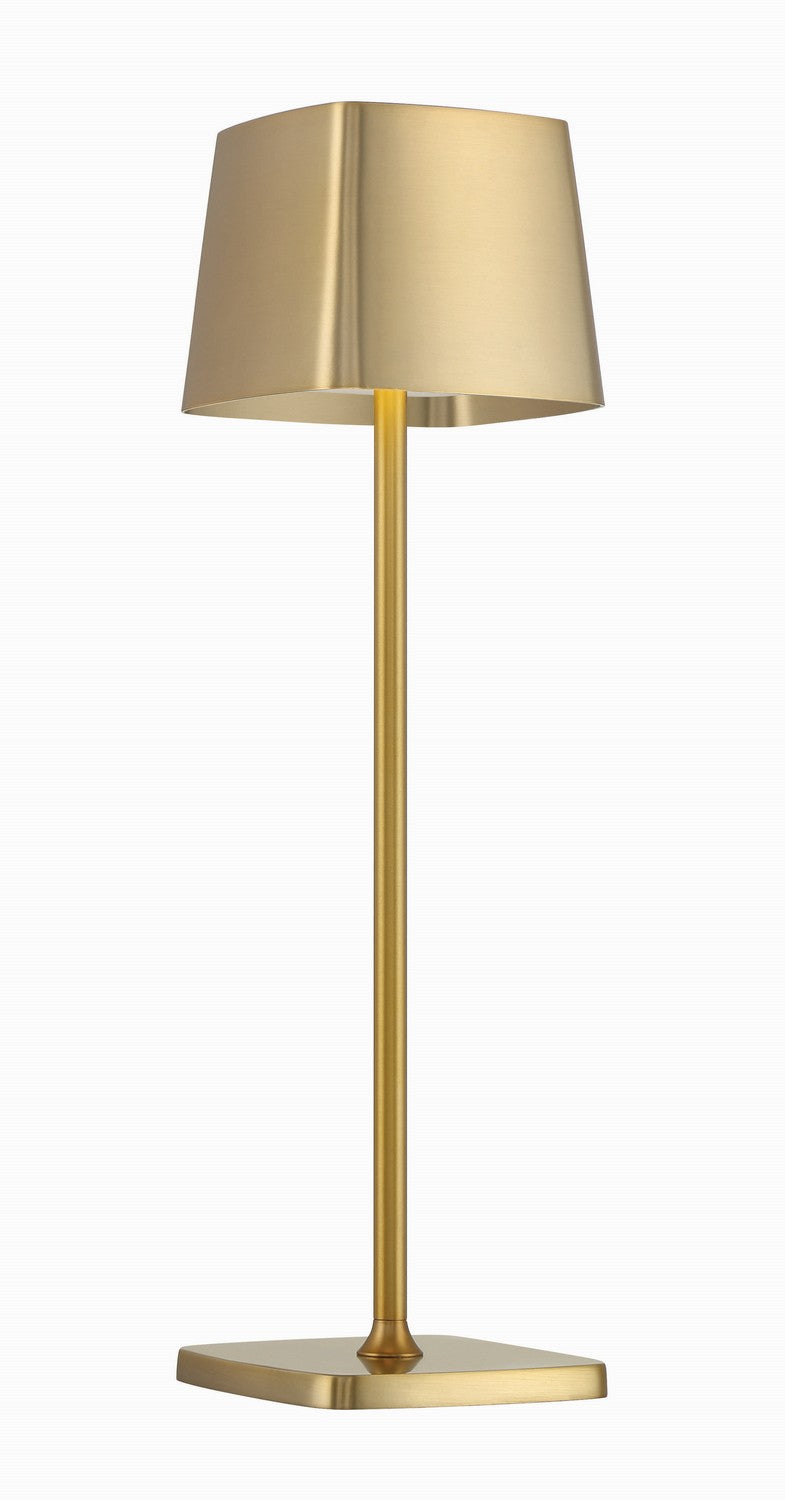 George Kovacs Lighting P1665-695-L Task Portables Led Table Lamp Lamp Brass