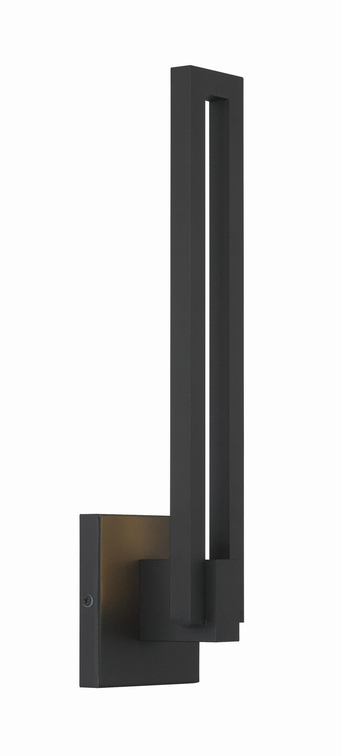 George Kovacs Lighting P1712-066-L Music Led Outdoor Wall Mount Outdoor Black