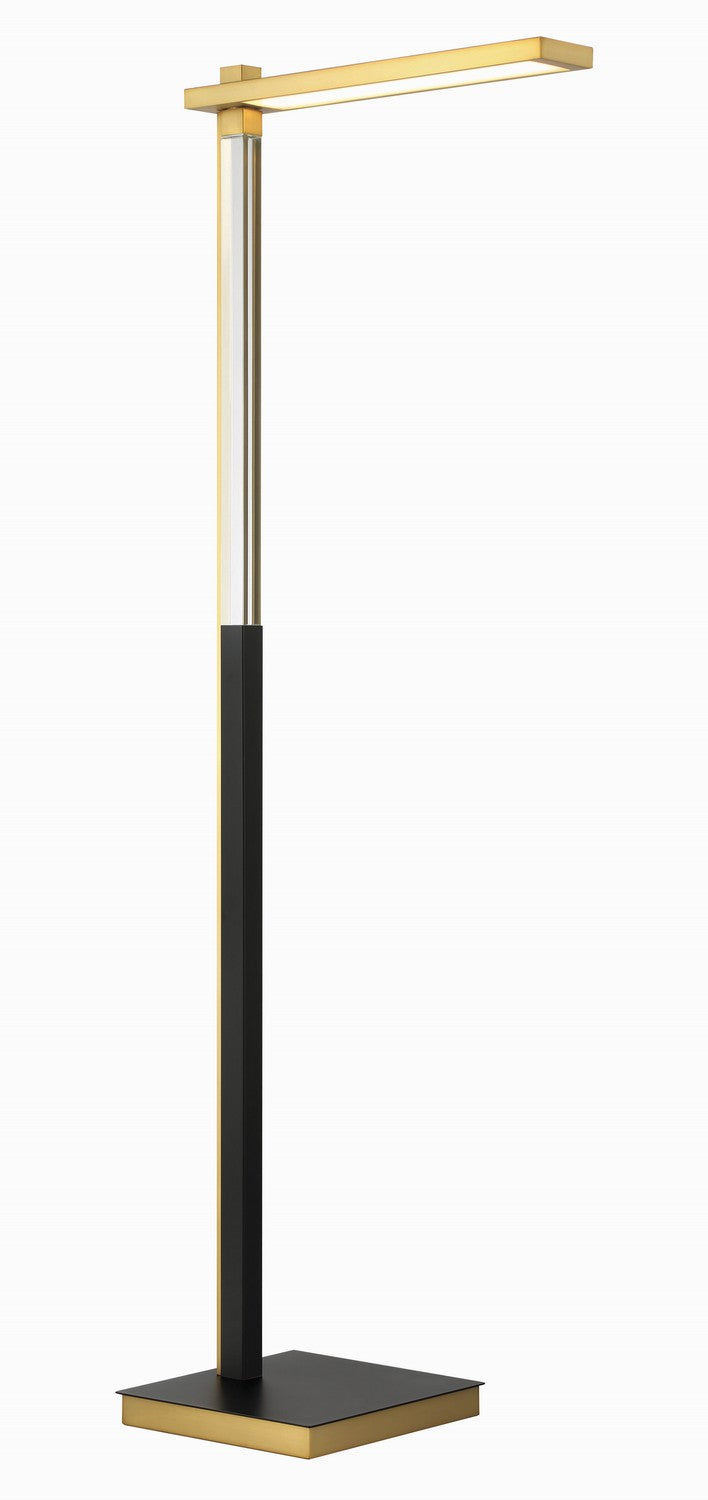 George Kovacs Lighting P1927-726-L Sauvity Led Floor Lamp Lamp Brass