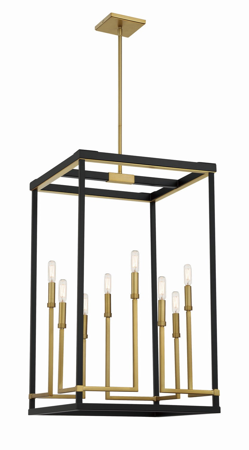 Minka-Lavery Union Estates 2117-726 Pendant Light - Coal And Soft Brass