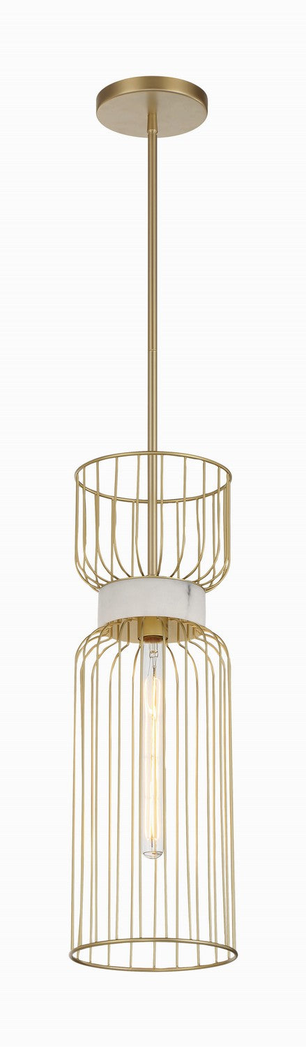 Minka-Lavery Park Slope 3392-754 Pendant Light - Nouveau Gold