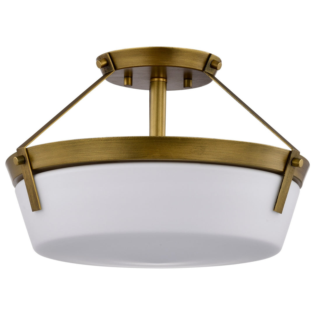 Nuvo Rowen 60-7753 Ceiling Light - Natural Brass