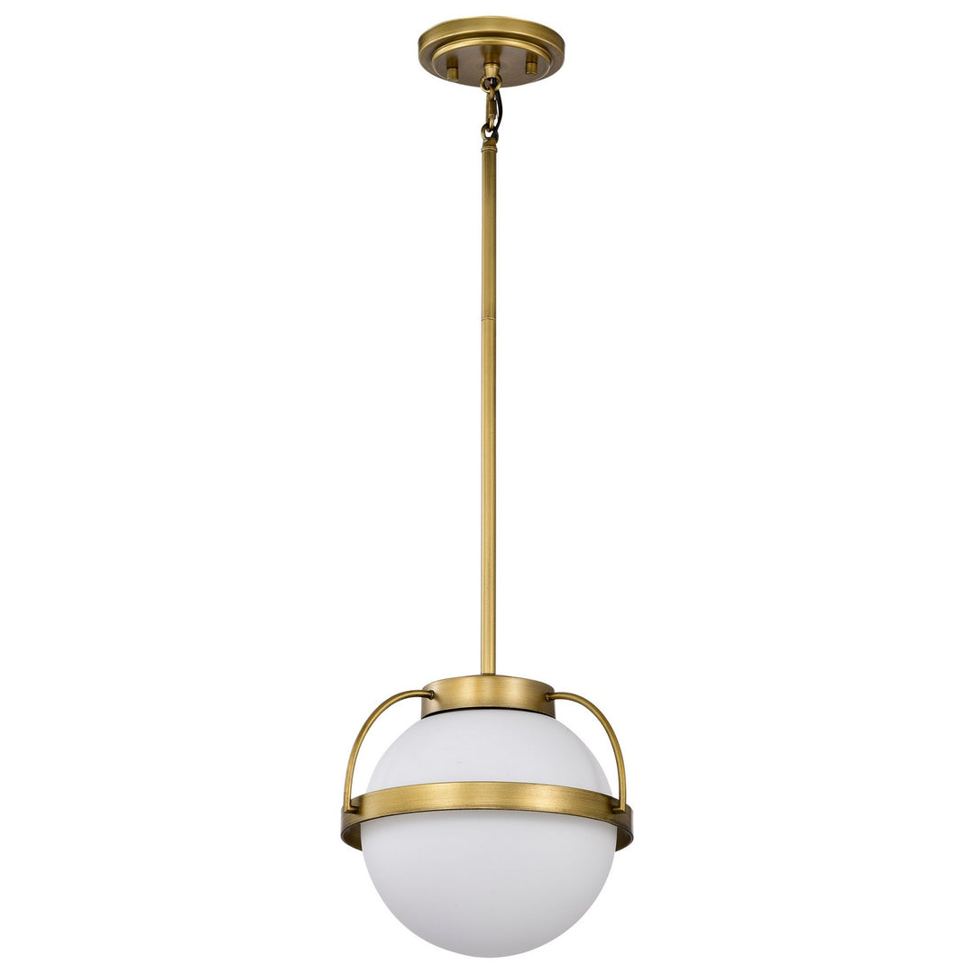 Nuvo Lakeshore 60-7783 Pendant Light - Natural Brass