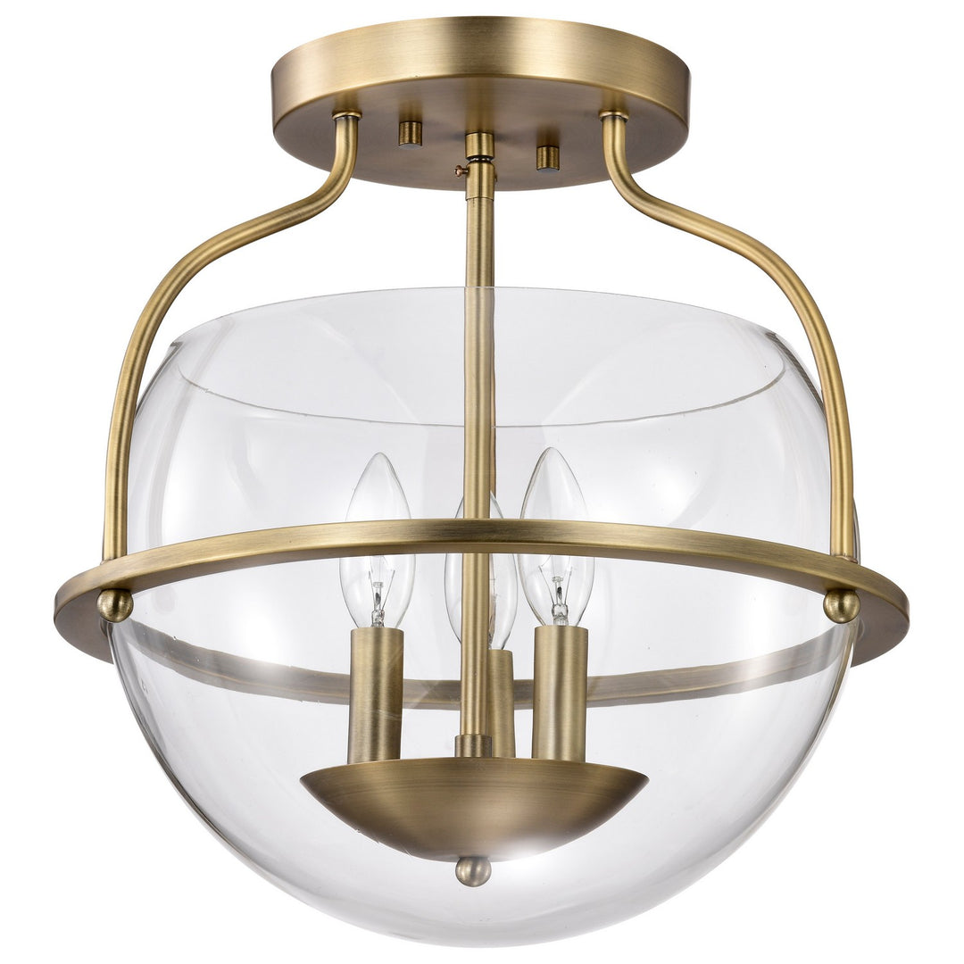 Nuvo Amado 60-7821 Ceiling Light - Vintage Brass