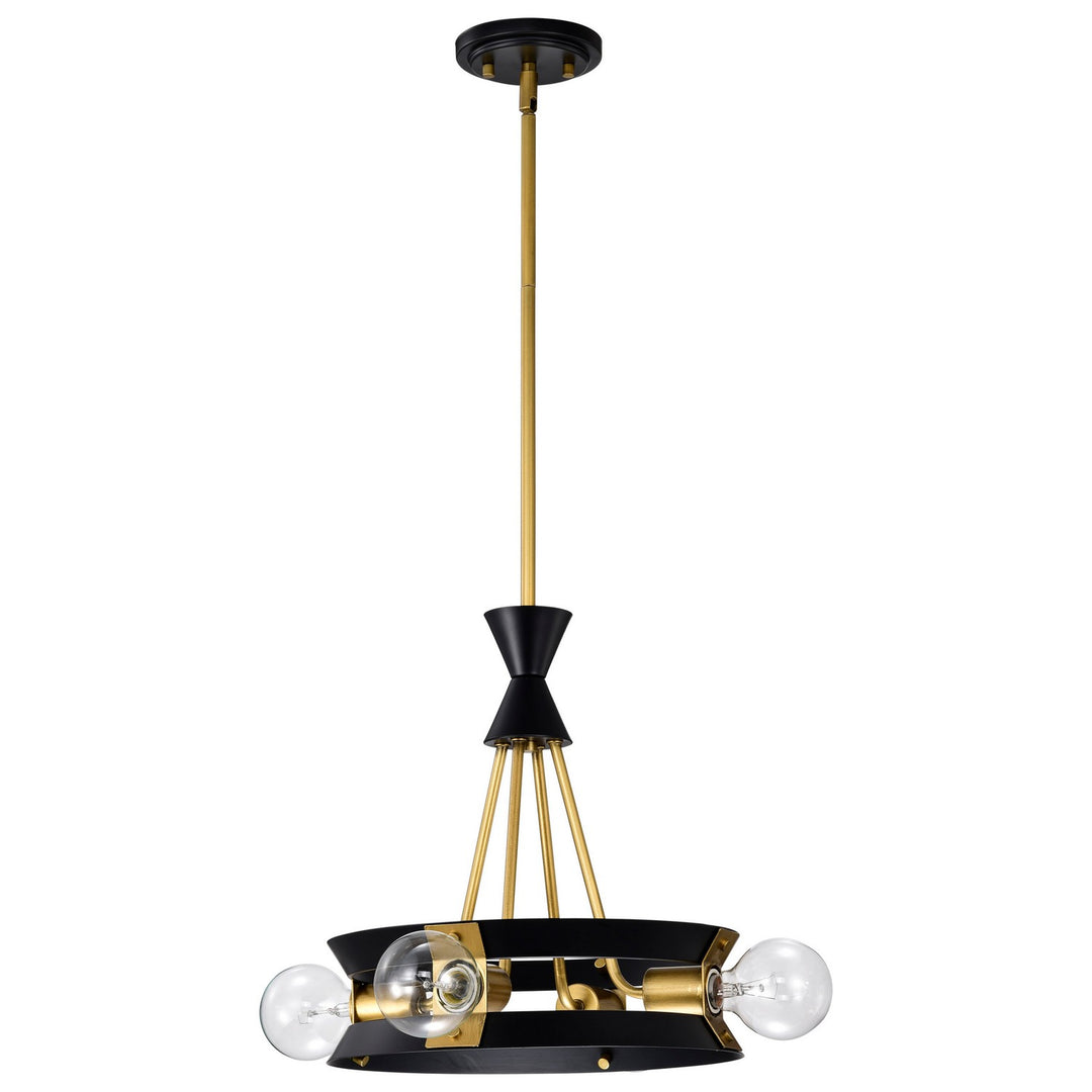 Nuvo Marsden 60-7864 Chandelier Light - Matte Black